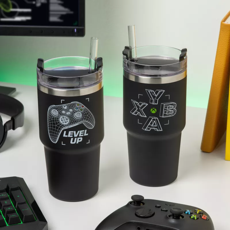 Paladone Xbox Gamer Cup - keraamiline kruus kontrolleri käepidemega, 300 ml, must/roheline