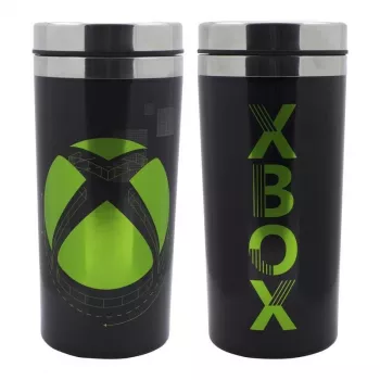 Paladone XBOX metallist reisikruus 450ml kahekordse seinaga roostevabast terasest