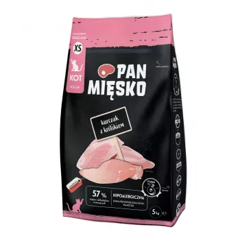 Pan Mięsko kuiv kassitoit kana küülikuga kassipoeg XS 5 kg