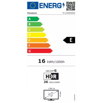 Panasonic TV-24S50AEZC 61 cm (24 tolli) HD Ready LED Fire TV Smart TV mängurežiimiga, must