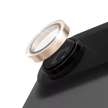 PanzerGlass Hoops Glitter Gold Camera Lens Protector for iPhone 13 Pro / 13 Pro Max