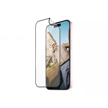 PanzerGlass MATRIX ekraanikaitse D3O-ga iPhone 15-le | Ultra-Wide Fit ja AlignerKit
