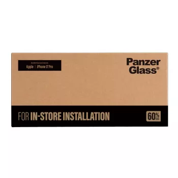 PanzerGlass Screen Protector iPhone 2026 Pro | 17 Pro | Ultra-Wide Fit for FastFit Installation Machine