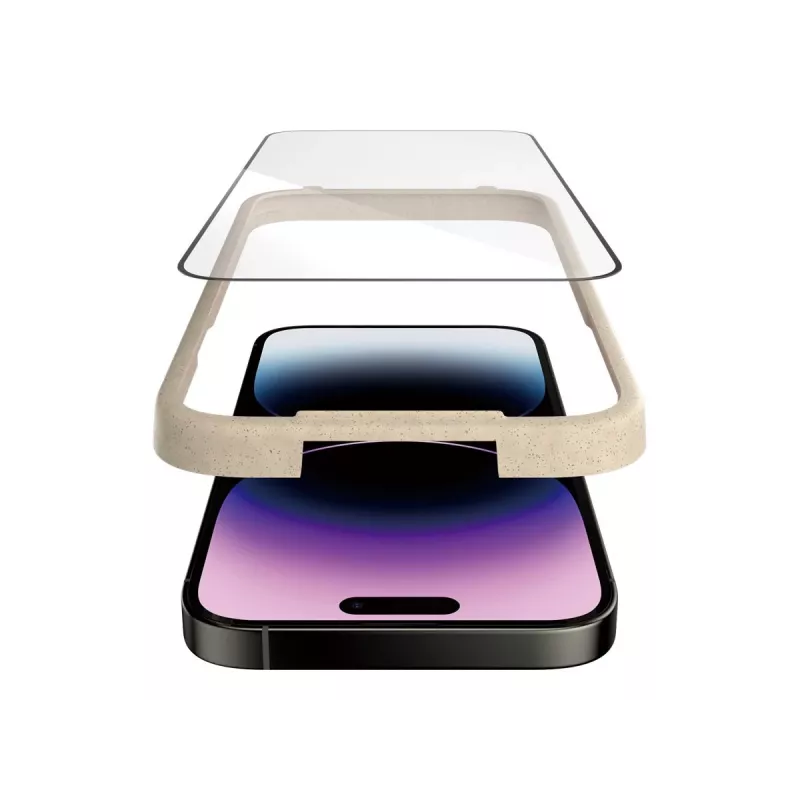PanzerGlass Ultra-Wide Fit Ekraanikaitse Apple iPhone 14 Pro Max (6.7 tolli) – Karastatud Klaas, Antibakteriaalne, 9H, Easy Aligner Kaasas