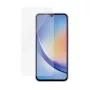 PanzerGlass Ultra-Wide Fit karastatud klaasist ekraanikaitse Samsung Galaxy A34 5G jaoks (selge, 9H kõvadus, antimikroobne, servast servani)