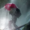 Parasol Euroschirm Birdiepal Outdoor - Punane