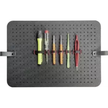 PARAT CLASSIC Perforeeritud Tööriistakohvri Sisepaneel Paindlikuks Tööriistade Korraldamiseks, Must, 460 x 310 x 5 mm 497000171
