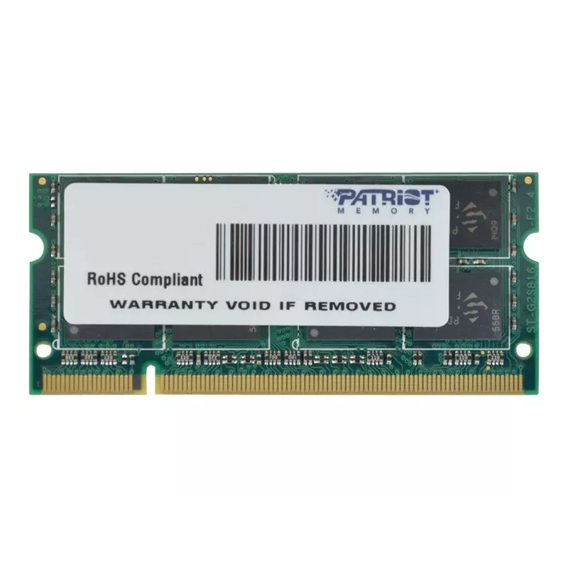 Patriot Signature Line 2GB DDR2 800MHz SODIMM sülearvuti mälu