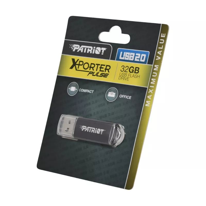 Patriot Xporter 32GB USB 2.0 mälupulk - must