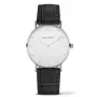 Paul Hewitt Sailor Line Unisex Quartz Watch 39mm Stainless Steel Mesh Strap Silver White Sand Dial PH-SA-SSTW15S
