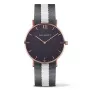 Paul Hewitt Sarsteg Unisex Watch 39mm Rose Gold Grey Leather