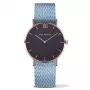 Paul Hewitt Unisex Watch PH-SA-RSTB26S 39mm Rose Gold Stainless Steel Blue Perlon