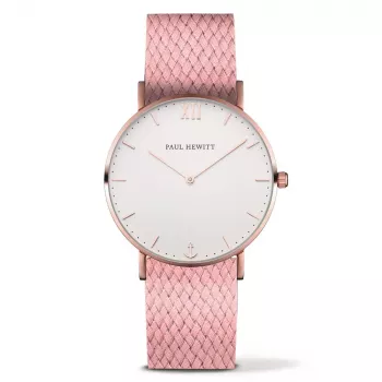 Paul Hewitt Unisex Watch PH-SA-RSTW27S 39mm Rose Gold Stainless Steel Mesh