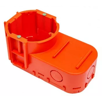 PAWBOL A.0085 Süvistatav ühenduskarp elektroonikale, 68 mm, oranž