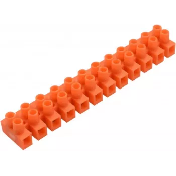 PAWBOL E.4031P 12-poolne kruviühendusega klemmliist 2,5 mm² 450 V 24 A polüamiidist läbipaistev