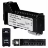PAWBOL E.4136C Kruvita klemmliist LZB, 6-pooluseline, 2,5 mm², 450 V, 24 A, must