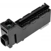 PAWBOL E.4136C Kruvita klemmliist LZB, 6-pooluseline, 2,5 mm², 450 V, 24 A, must