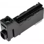 PAWBOL E.4136C Kruvita klemmliist LZB, 6-pooluseline, 2,5 mm², 450 V, 24 A, must
