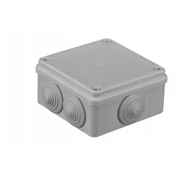 PAWBOL S-BOX 106 Halogeenivaba IP65 Ühenduskarp 100x100x50mm Hall