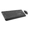 PCBuilder ALPHA vaikne traadita klaviatuuri ja hiire komplekt