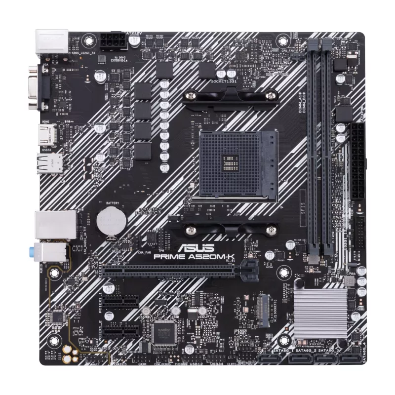 PCBuilder AMD Ryzen 5 3400G LEVEL UP Core uuenduskomplekt, ASUS A520M Micro-ATX, 16 GB DDR4 3200 MHz