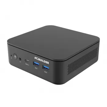 PCBuilder CUBE Intel Core 3-100U 12GB DDR5 512GB Windows 11 Pro Mini arvuti