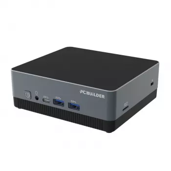 PCBuilder CUBE-N100 4GB DDR4 128GB Windows 11 Home miniarvuti