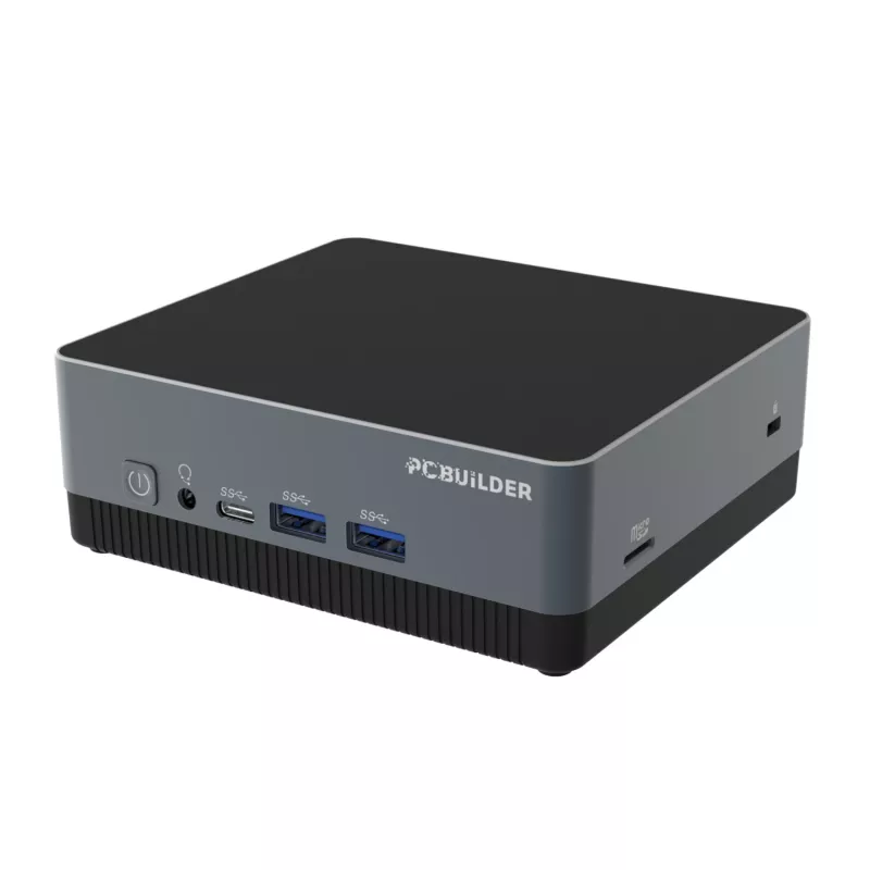 PCBuilder CUBE-N100 4GB DDR4 128GB Windows 11 Home miniarvuti