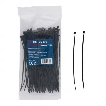 PCBuilder LOCKDOWN 150mm kaablisidemed (100 tk) - must