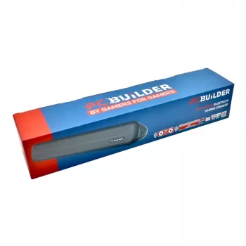 PCBuilder SONIC BOOM Bluetooth mängukõlar | 10W RGB heliriba madala latentsusega