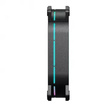 PCBuilder TORNADO CHILL 120mm ARGB PWM korpusetuuleti - must