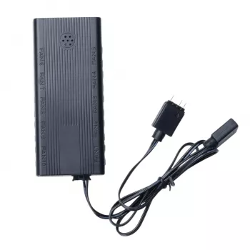 PCBuilder TORNADO CHILL ARGB 120mm ventilaatori komplekt - 3 tk, adresseeritav RGB, PWM, hüdrauliline laager, 65 CFM, 6-pordiline jaotur
