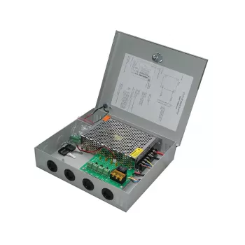 PD Power PCS-120-5M 5-kanaliline 12V 10A PTC toiteplokk CCTV ja LED jaoks