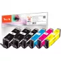 Peach 320124 - Must - Tsüaan - Magenta - Kollane - Pigmentpõhine tint - 8.5 ml - 6 tk - Multipakk