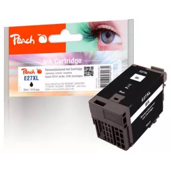 PEACH PI200-450 Musta Tindi Kassett, Ühilduv Epson 27XL (C13T27114010)