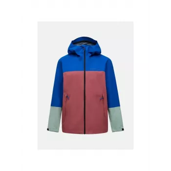 PEAK PERFORMANCE M Trail Hipe 2.5L Shell Jacket Blue - M