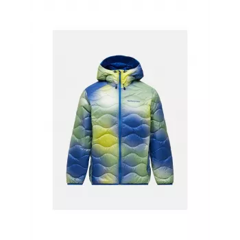 Peak Performance Men's Helium Aop Down Hood Jacket Multicolor M