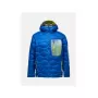 PEAK PERFORMANCE Meeste M Helium Aop Utility Down Hood Jope Blue Shadow - M