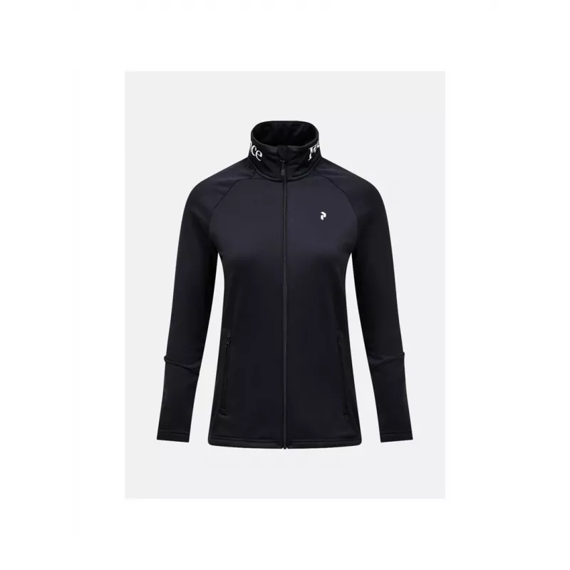 PEAK PERFORMANCE W Rider Essentials Zip Jacket Black - M
