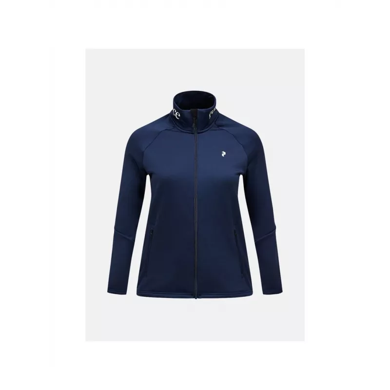 PEAK PERFORMANCE W Rider Essentials Tõmblukuga Jope Meresinine - S