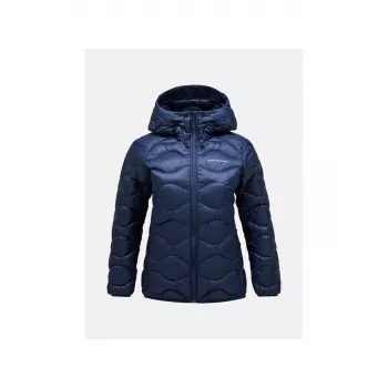 PEAK PERFORMANCE Naiste Helium Down Hood Jope Blue Shadow