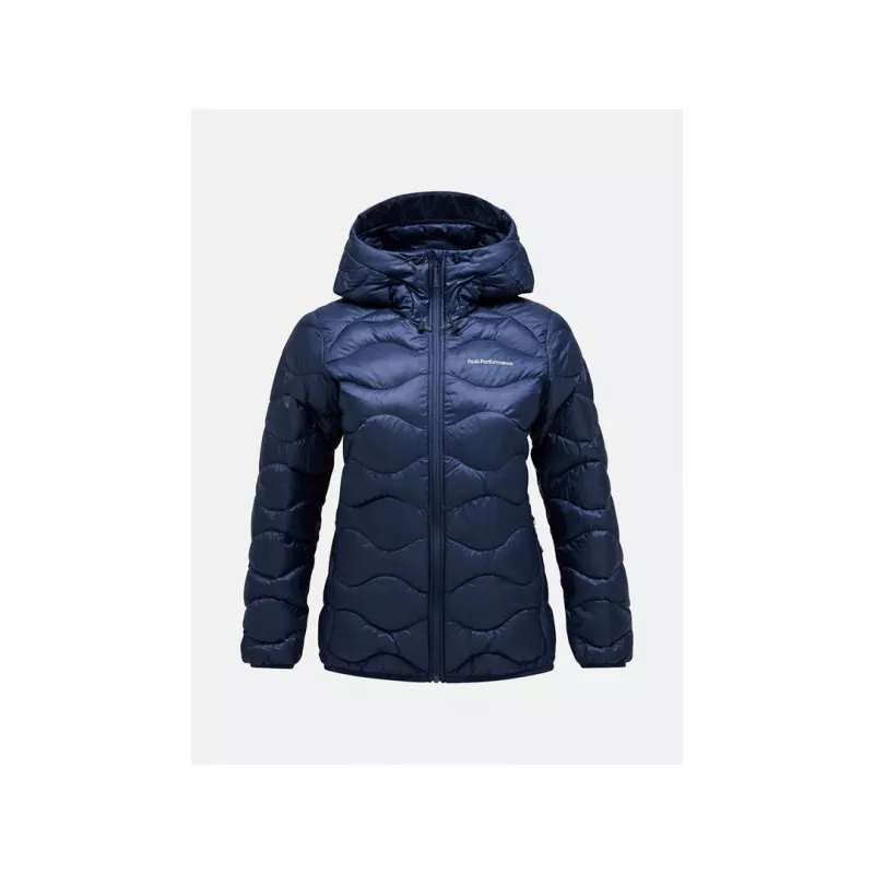 PEAK PERFORMANCE Naiste Helium Down Hood Jope Blue Shadow