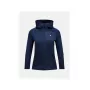 PEAK PERFORMANCE Naiste Rider Essentials Täispikkusega Tõmblukuga Kapuutsiga Dressipluus Meresinine XS