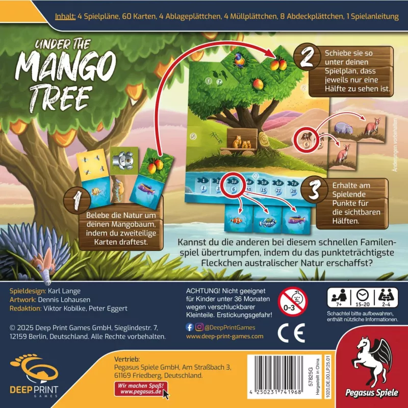 PEGASUS Deep Print Games: Under the Mango Tree