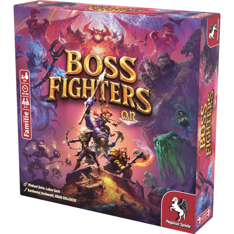 Pegasus Spiele Boss Fighters QR kooperatiivne kaardimäng (51270G)