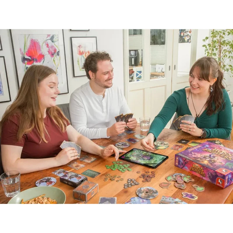 Pegasus Spiele Boss Fighters QR kooperatiivne kaardimäng (51270G)