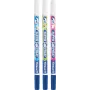 Pelikan 603225 viltpliiats keskmine sinine 3 pakk