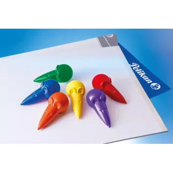 Pelikan 804073 vahakriidid, 6 erinevat värvi, pappkarbis