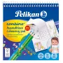 Pelikan 811231 Värvimiskomplekt, 15 lehekülge, Poistele/Tüdrukutele, Värvilised pliiatsid kaasas, Pildikomplekt värvimiseks