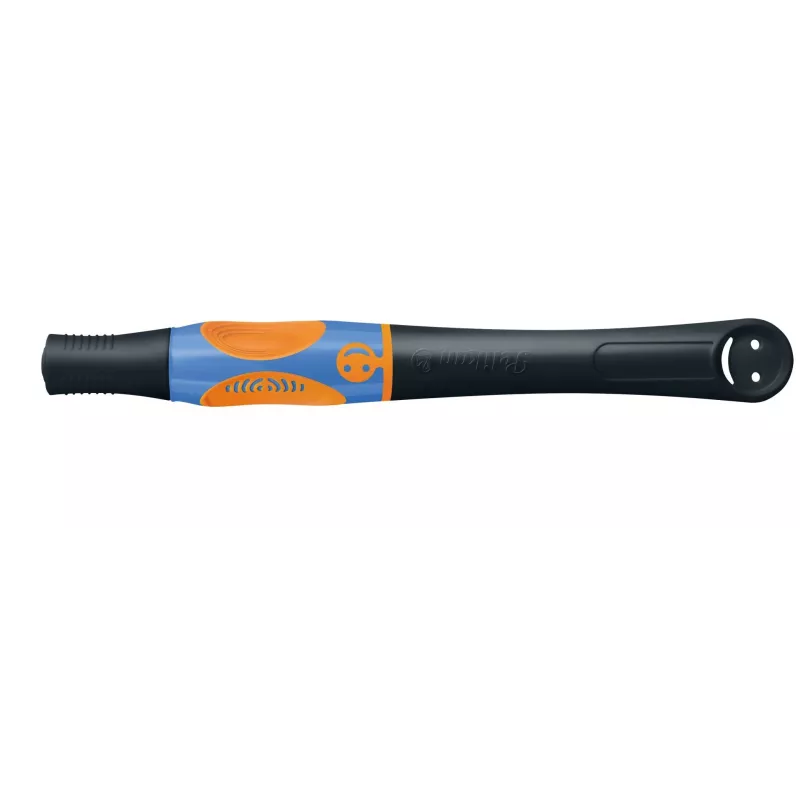 Pelikan griffix Neon Black vasakukäelistele mõeldud rollerpliiats - roosa 821018